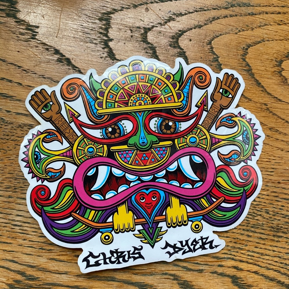 Chris Dyer Art Sticker
